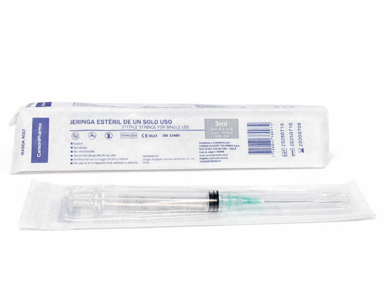 Jeringa Esteril 3mL - CarsonPharma 2